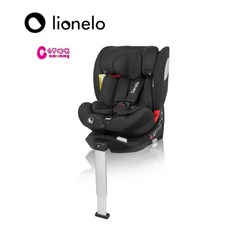 Lionelo Braam Air i-Size 0-12歲 360度旋轉 瞬冷透氣 嬰幼童汽車安全座椅 典雅黑【六甲媽咪】