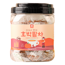 호박팥차 삼각티백 미세플라스틱없는 생분해필터 100개, 1개, 100개입, 1.5g