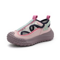 DIU 女童運動鞋夏季新款戶外休閒鞋鏤空透氣男寶寶時尚網面涼鞋潮