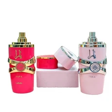 35ML/100ML 아라비안 남성 향수 오래 지속되는 신선한 오드뚜왈렛 스프레이 페로몬, 01 2PCS Set  100ML