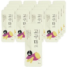 자연다움 간편하고 든든하게 국내산 고구마스틱, 20g, 15개