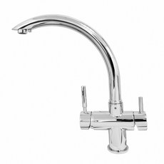 蝴蝶衛浴 MIT台灣製造【無鉛廚房水龍頭】LF無鉛認證.微笑標章.省水標章.三用龍頭, 1個, 全配+止水帶*1