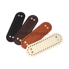 RESO DIY 가방 바닥 부자재 뜨개질가방바닥판, 연갈색