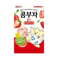 담터 포켓몬 콤부차 딸기, 5g, 10개입, 1개