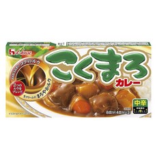 하우스푸즈 고쿠마로 카레 중간 매운맛, 1개, 140g
