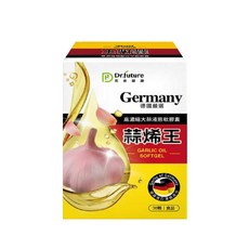 Dr.future 長泰 德國蒜烯王軟膠囊 高濃縮大蒜液態軟膠囊 大蒜精(30顆/盒)﹝小資屋﹞, 30顆, 1個