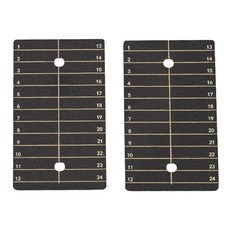 암호화 지갑 백업용 티타늄 시드 플레이트 24단어 복구 문구 보관(2팩) 내화성 부식 방지 내구성이 뛰어난 금속 백업 솔루션 양극 산화 블랙 (블랙)