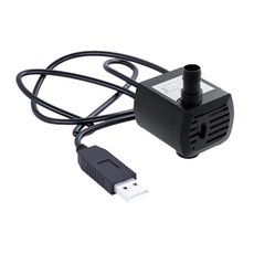 어항 반려동물 도구용 5V USB 워터 펌프 조용한 브러시리스 잠수식 분수 수족관 튜브 호스 순환