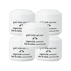 지아자 산양유 나이트크림, 50ml, 5개