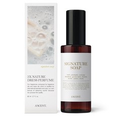 에이센트 드레스퍼퓸 섬유향수, 1개, 80ml, 시그니처솝