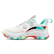 새로운 배드민턴 신발 챔피언 추천 운동화 충격 완화 비틀림 방지 더블 회전 버클 청소년 운동화 남자 신발