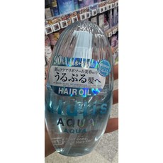 일본 ululis 우루리스 헤어 오일 아쿠아 부케 탱글하고 찰랑이는 머리결 블루, 1개, 100ml