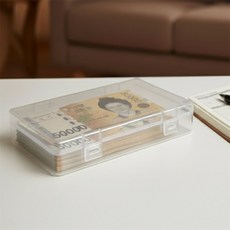 라이픽온 지폐 케이스 투명지폐케이스