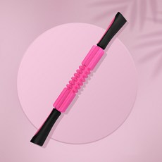 베어플 종아리 허벅지 전용 스틱 마사지 롤러 안마봉 스틱, 핑크, 1개