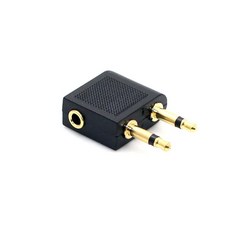 HENGSHENG 3.5mm 1/8\" 2 male to 1 female Headphone Jack Socket Audio adapter - 3.5mm female to doub, HENGSHENG 3.5mm 1/8" 2 male to