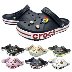 [크록스 정품] CROCS 바야밴드 클로그 슬리퍼 +모아츄 악세세리 포함