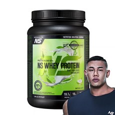 NS 웨이 프로틴 말차라떼맛 용기형 1kg 헬스보충제 단백질보충제 유청단백질가루 단백질쉐이크 프로틴, 1개, 1000g