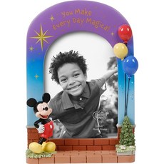Precious Moments 미키 마우스 사진 프레임 | You Make Every Day 마법 디즈니 미키마우스 레진/유리 사진 프레임 | 10.2 x 15.2cm(4 x