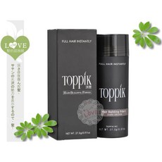 TOPPIK 頂豐 纖維式假髮 27.5G - 黑棕色 告別髮量少, 黑色, 1瓶