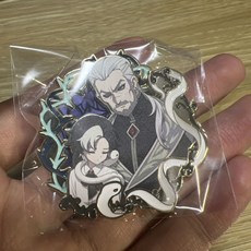 第五人格 真理之下系列 金屬徽章, 1個, 梅洛迪傢族金屬徽章