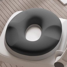 세이브데이 임산부 꼬리뼈 치질 메모리폼 도넛방석, 그레이, 1개