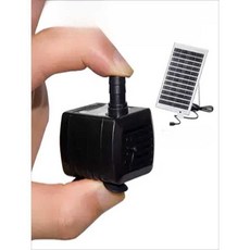 태양광 워터펌프 야외 패널 가정용 모터 물순환 수중 분수 우물 물순환기, 1개