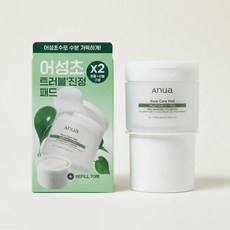 아누아 어성초77 클리어패드 70매+ 리필70매(바디로션 샘플증정), 70매입, 2개