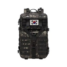 GP신형 전술가방 45L 대용량백팩 밀리터리 군인 군용 군대 전술 공군 로카가방 등산가방, 밀리터리 블랙