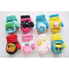 寶貝屋 冬季卡通保暖手套