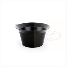 미주니상점 염색용 볼 그릇볼, 1개, 블랙