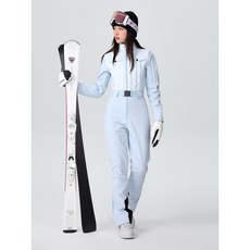 雪怡派 25新款 專業連體滑雪服 女款套裝 高腰彈力修身 超顯瘦 單板雙板防水羽絨滑雪衣褲