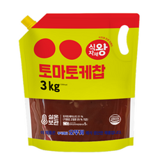 식자재왕 토마토케찹, 3개, 3kg
