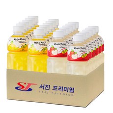 (서진프리미엄) 모구모구 2종혼합(파인애플+사과) 320mlx24ea, 320ml