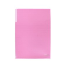 모닝글로리 서류 보관 PP 라이트 홀더 클리어파일 A4, 핑크, 20개
