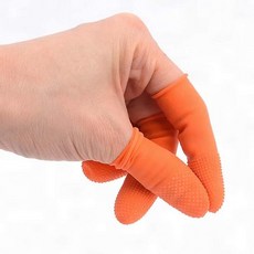 손가락고무장갑 골무고무장갑 골무 손가락 10P, 1개, 기본