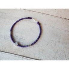 Pei accessories 佩配 蠶絲蠟線幸運草手鍊
