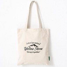 [옐로우스톤] 캔버스 에코백 숄더백 VINTAGE ECOBAG - YS2015FT /BEIGE