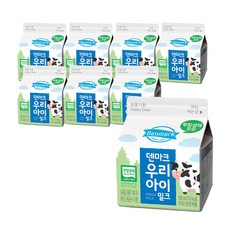 덴마크 우리아이밀크, 8개, 180ml
