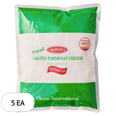 리얼 그레이티드 파마산 치즈, 1kg, 5개