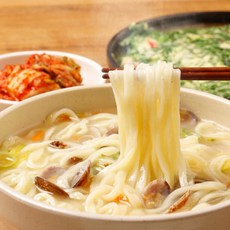 장안사 뜨락 전통 손칼국수 5인분 / 생면1kg(5개입)1봉+장국소스5봉, 1개, 1kg