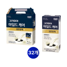 정식품 그린비아 마일드케어 검은참깨 200ml 32팩, 32개