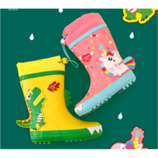 LEMONKID 檸檬寶寶 可愛角色雨靴兒童雨靴男童女童雨靴
