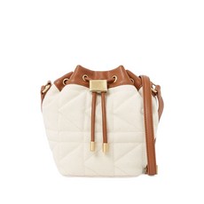 칼 라거펠트 X 앰버 발레타 퀼팅 버킷 백