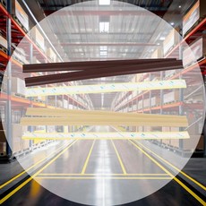 굿템 문턱 경사대 청소기문턱받침대, 브라운