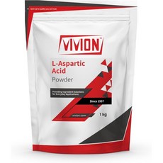 Aspartic Acid Powder Food Grade - 1 kg (2.2 lb) - Umami Flavor Enhancer - Amino Acid - Bulk Ingred, Aspartic Acid Powder Food Grad