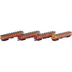 철도컬렉션 국철 70계 니가타색 4량 세트 B 316442, 1개, イエロー