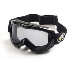 【VOSUN 】三色》彈性可調式抗UV雪鏡/防風防霧 防紫外線護目鏡 不易透風/適划雪 滑雪 登山_AR-34, 黑, 1個