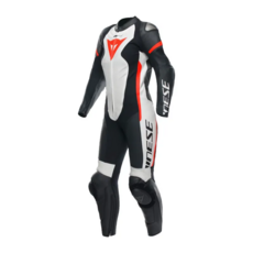 Dainese GROBNIK LADY 女版 競技連身皮衣, 黑白紅