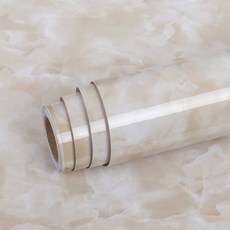 PVC 진주 필름 방수 벽지 룸 DIY 자체 접착 검정/흰색 옷장 주방 고광택 붙여 넣기 가구 벽 스티커, 40x100CM, 01 HU PO HUANG