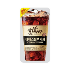칸타타 아이스 블랙커피 230ml, 1개
